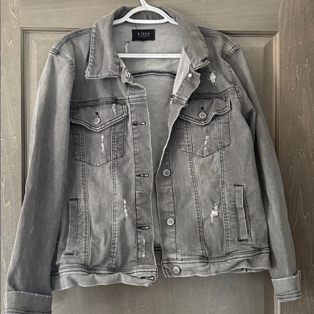Ellen Gray Jean Jacket for Women